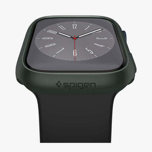 ACS05458 - Apple Watch Ultra (Apple Watch (49mm)) Case Thin Fit in black showing the front